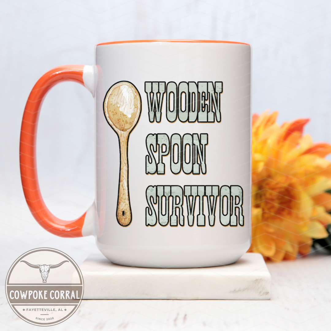 Wooden Spoon Survivor 15oz Mug