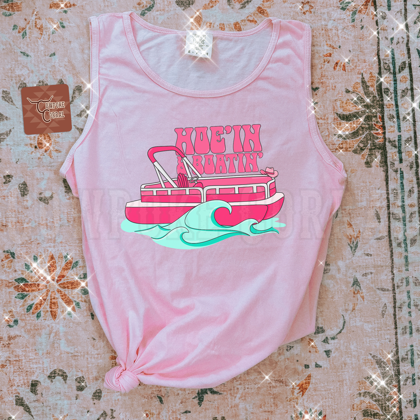 HOE’IN & BOATIN’ TANK TOP