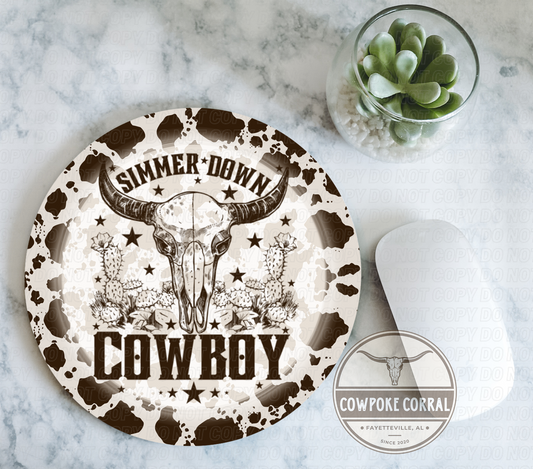 SIMMER DOWN COWBOY MOUSEPAD