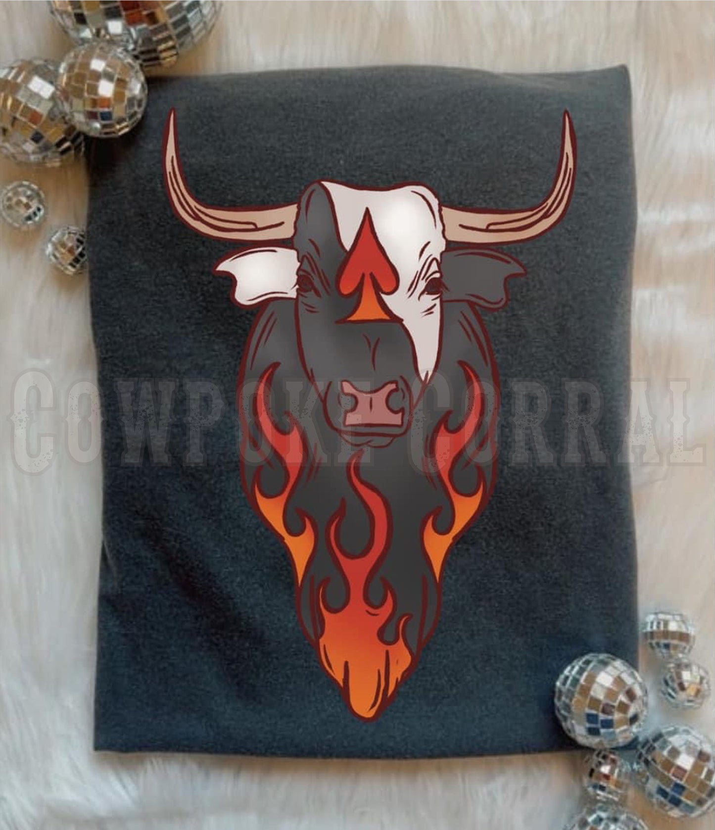 BURN IT CATTLE CO TEE