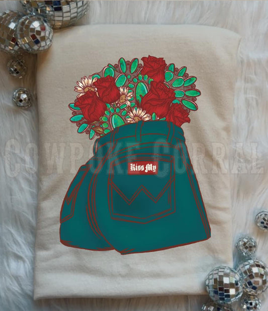 KISS MY BOUQUET TEE