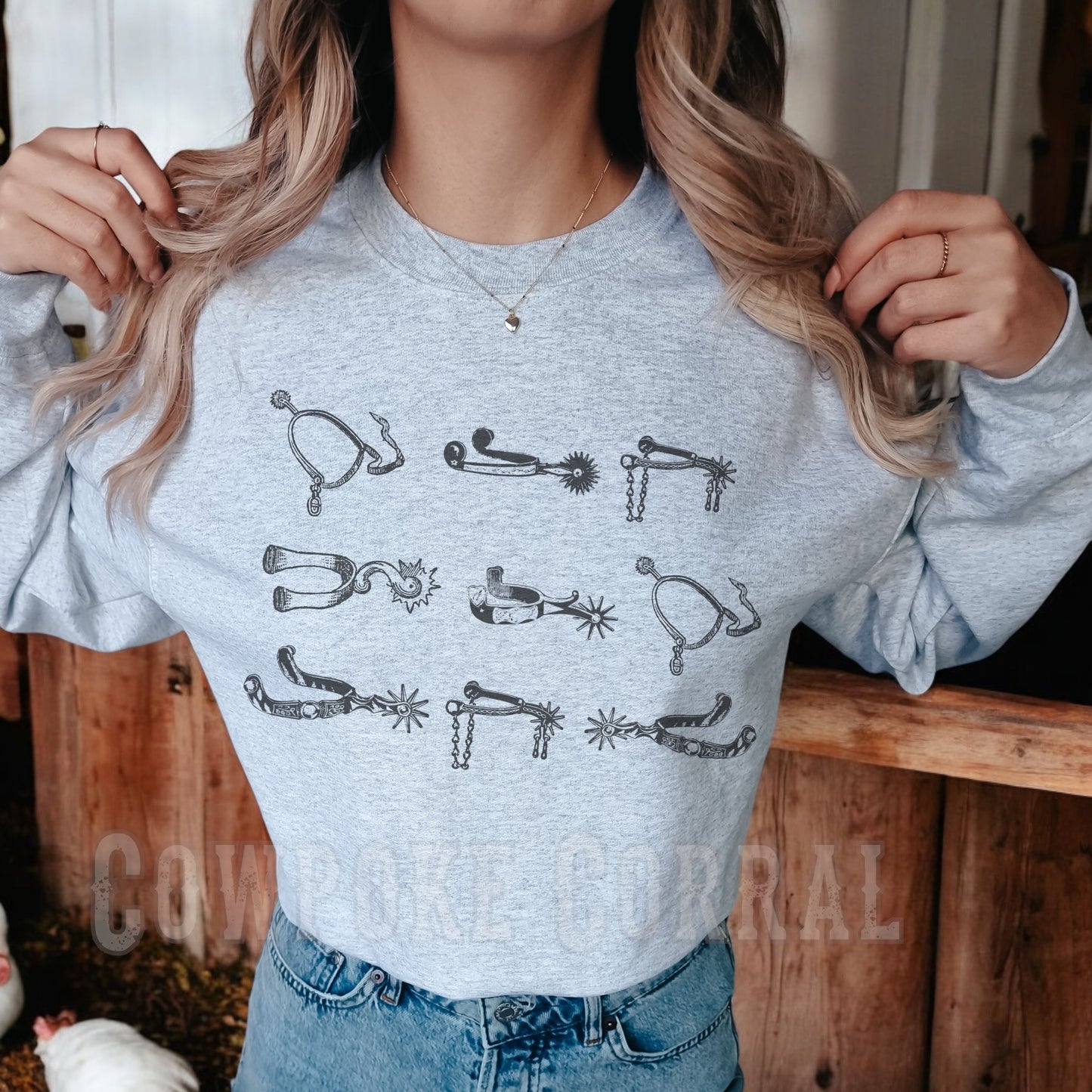 VINTAGE SPURS CREWNECK SWEATSHIRT