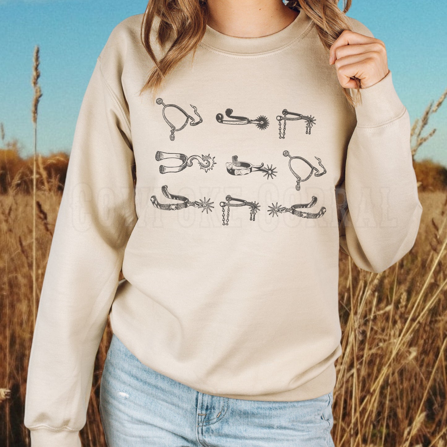 VINTAGE SPURS CREWNECK SWEATSHIRT