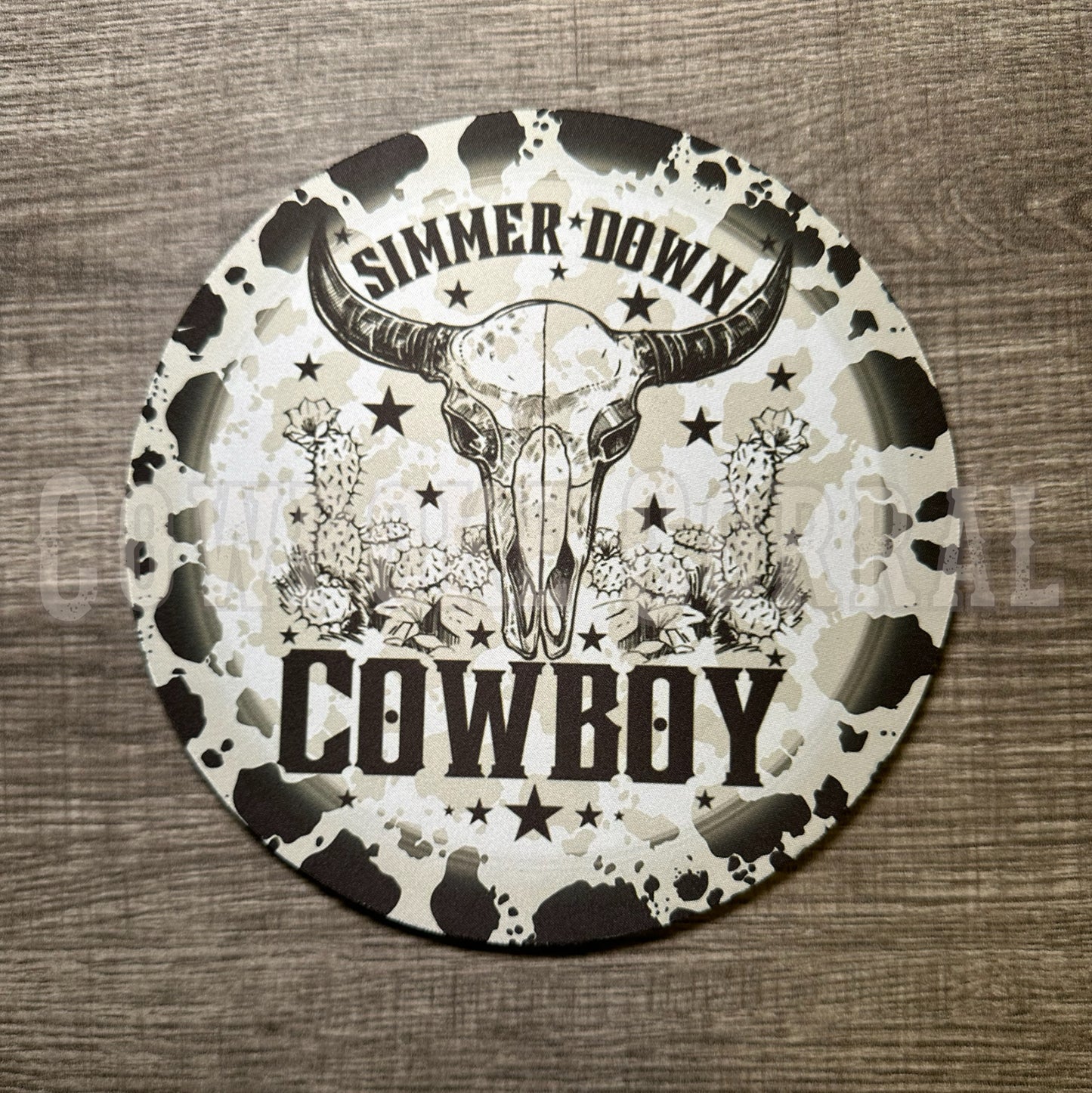 SIMMER DOWN COWBOY MOUSEPAD