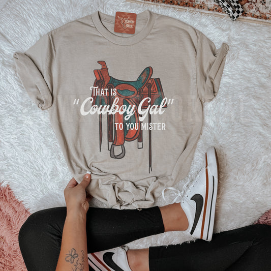 COWBOY GAL TEE