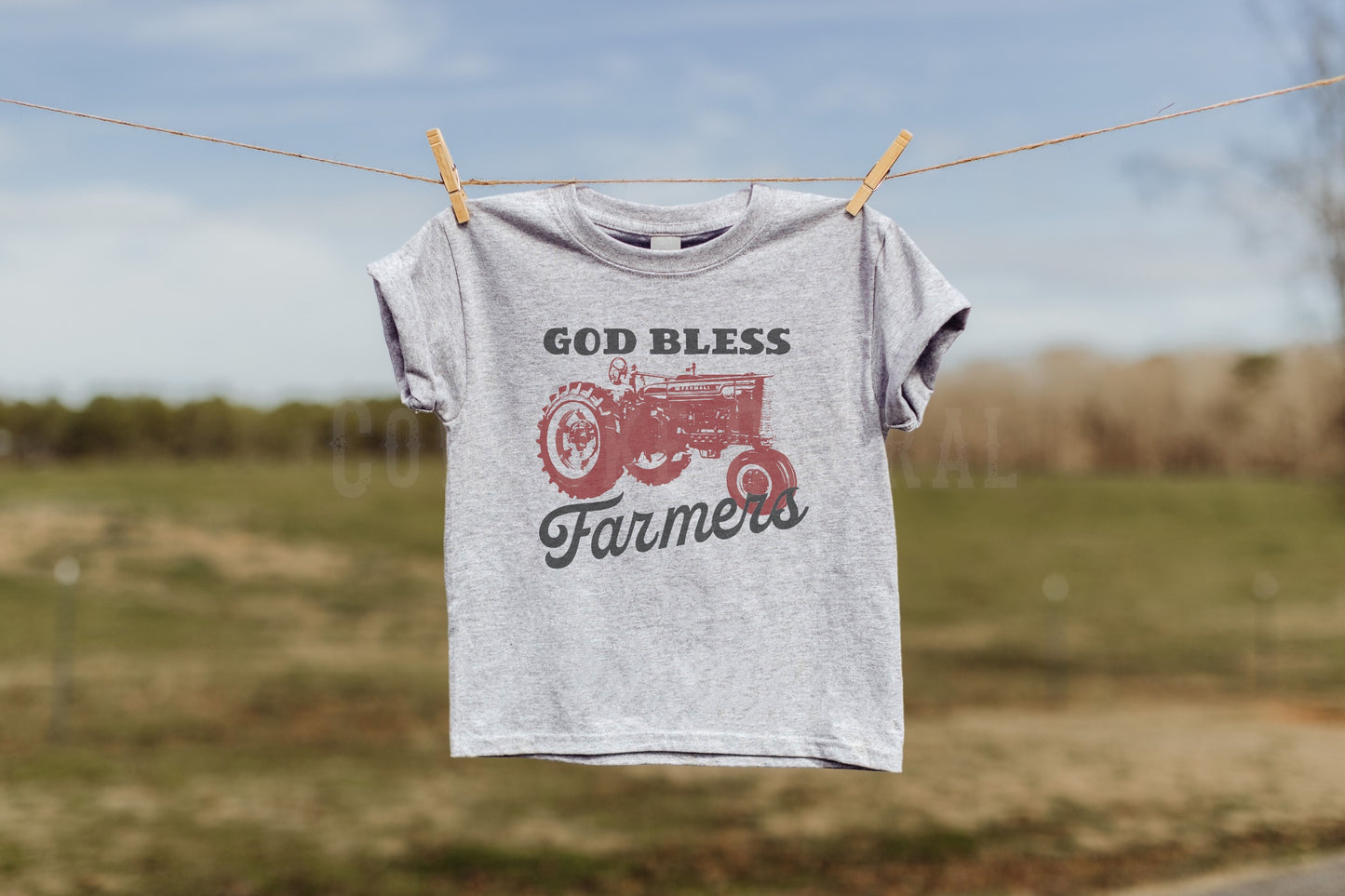 GOD BLESS FARMERS YOUTH TEE