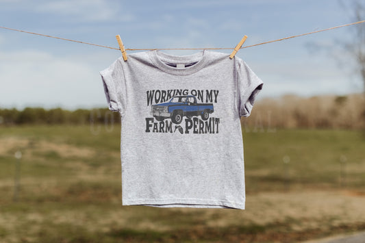 FARM PERMIT YOUTH TEE