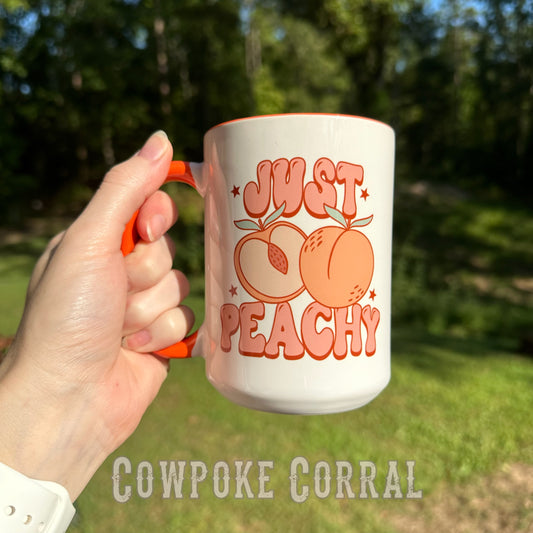 Just Peachy 15oz Mug