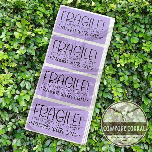 Fragile! Do Not Yeet - Packaging Stickers